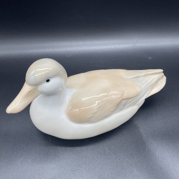 Otagiri Duck Figurines OMC Figurines Porcelain MCM Vintage Pair Set Of TWO (2) - Picture 2 of 16